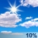 Partly cloudy throughout the day Partly cloudy throughout the day